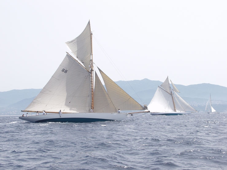 Les premiers yachts inscrits