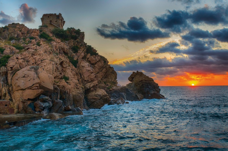 Porto en coucher de soleil