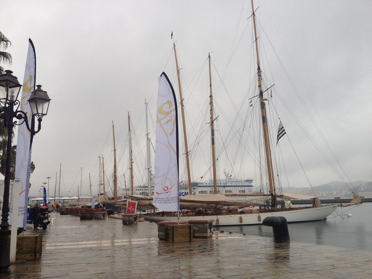 Une météo capricieuse contrarie l’arrivée des yachts sur la Cité Impériale