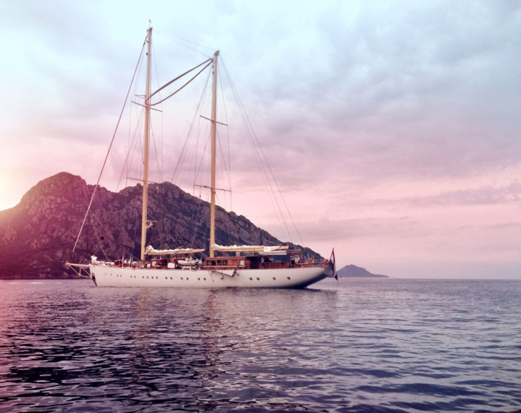 Vieux gréement en Corse