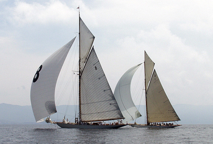 Les bateaux des Regates Imperiales