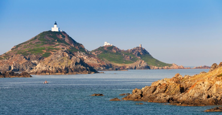 Les îles Sanguinaires à Ajaccio