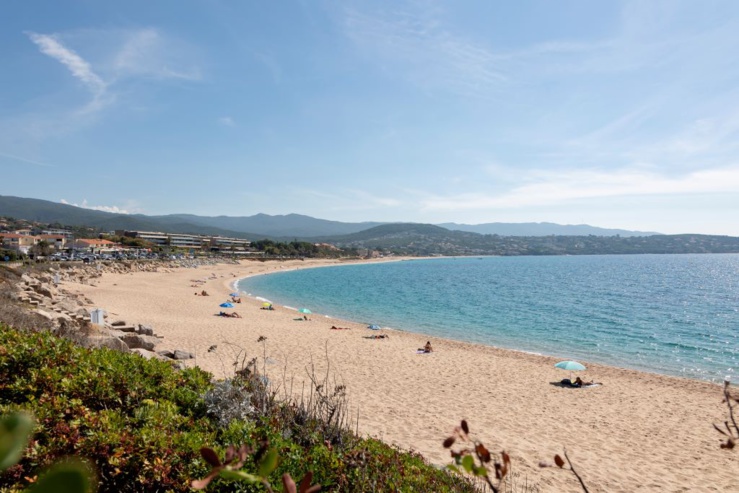 Les plages de Porticcio, sur la rive sud du golfe d'Ajaccio