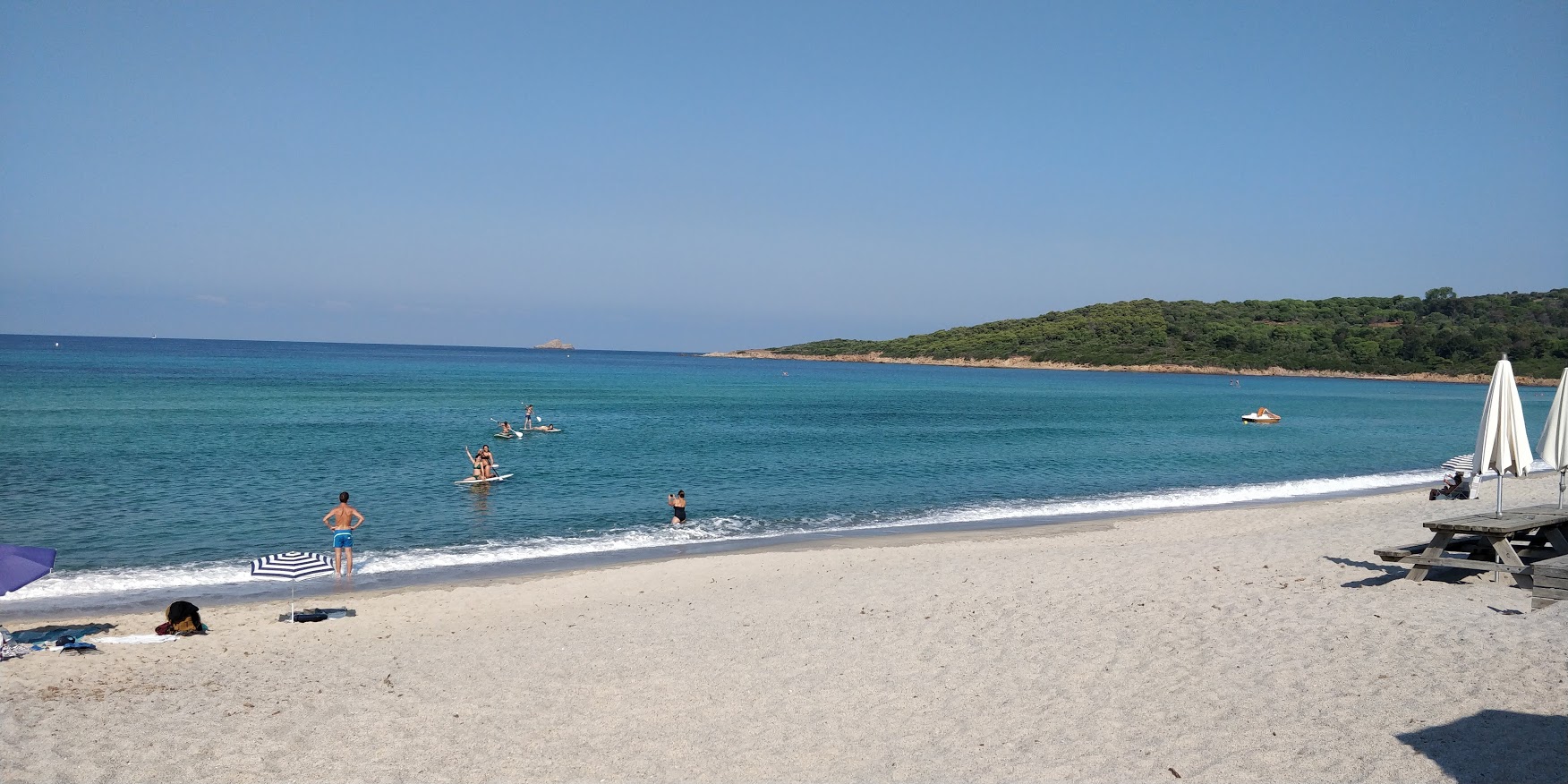 Plage de Capo Di Feno - Septembre - Hors saison en Corse