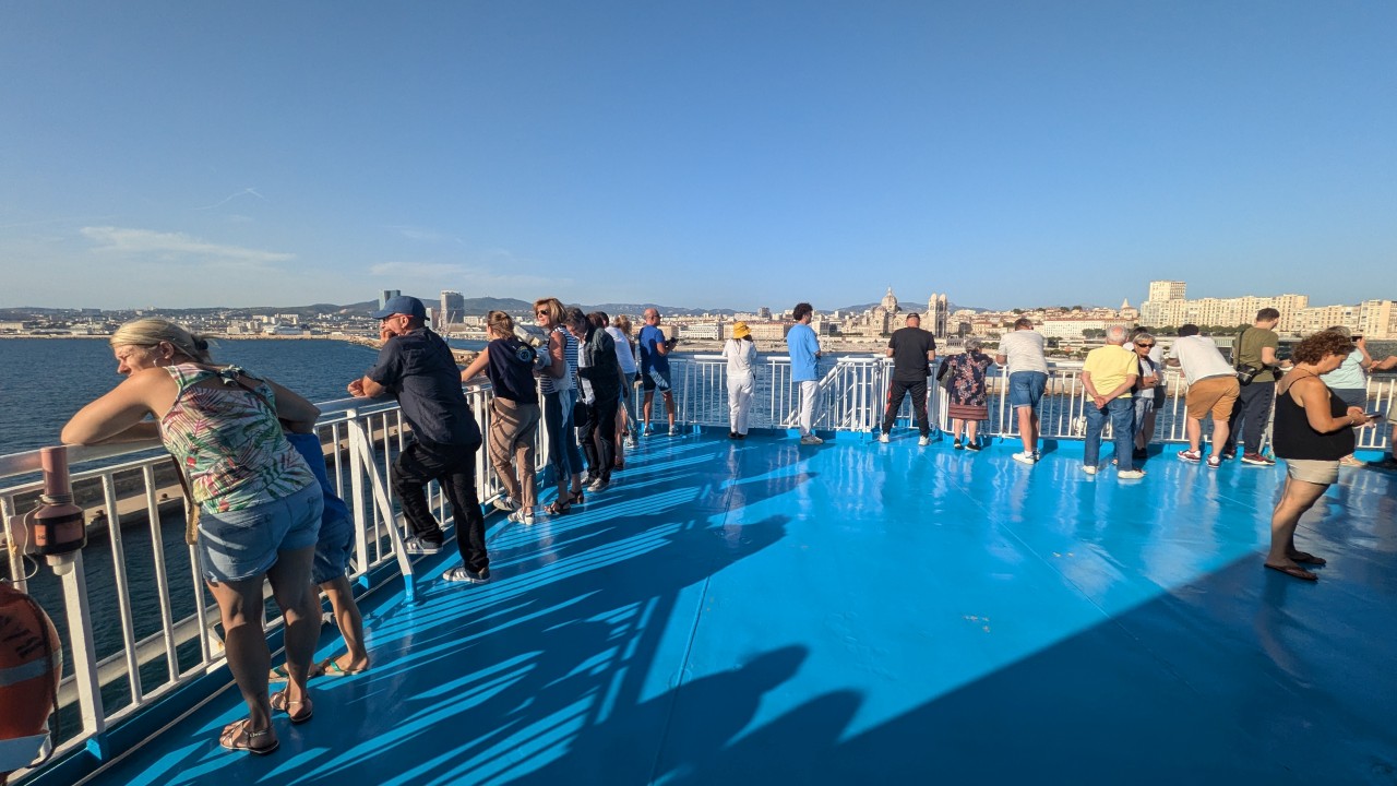 Départ depuis Marseille vers la Corse
